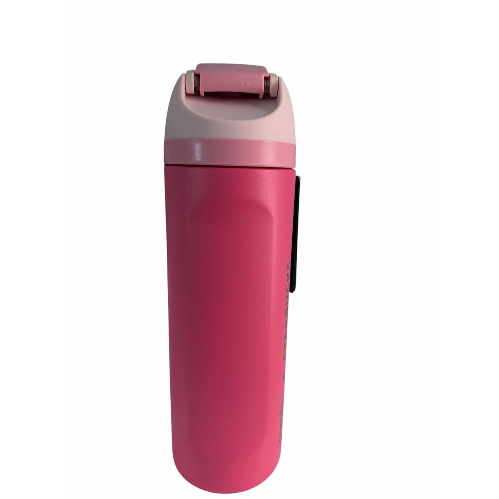 Starbucks Pink Owala Strawberry 24oz Stainless Steel Water Bottle/Tumbler - Picture 4 of 9